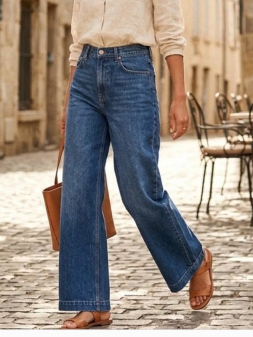 NWT GAP High Rise Stride Jean Wide Leg 33 Tall Brand New 33 Tall NEW